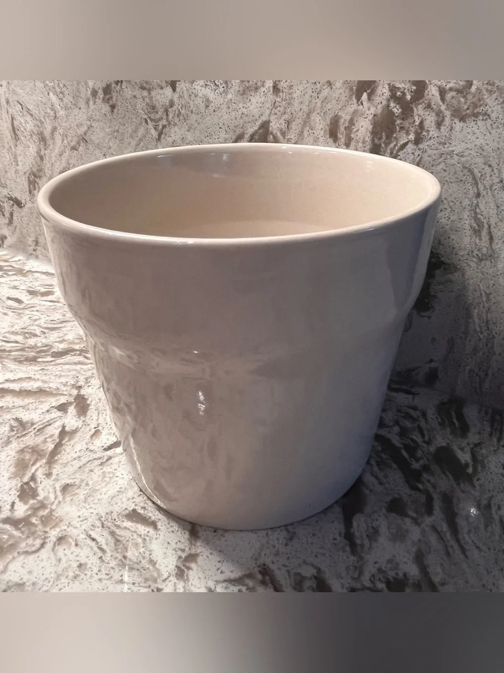 Cream Ceramic Planter Pot